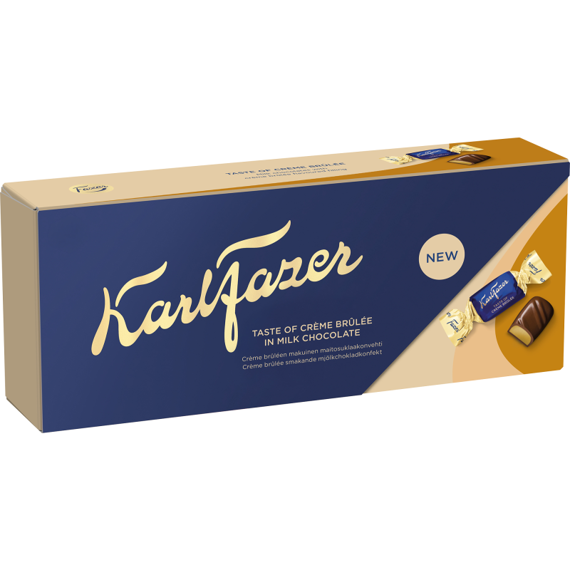 Suklaakonvehti Karl Fazer 250 g Crème Brûlée