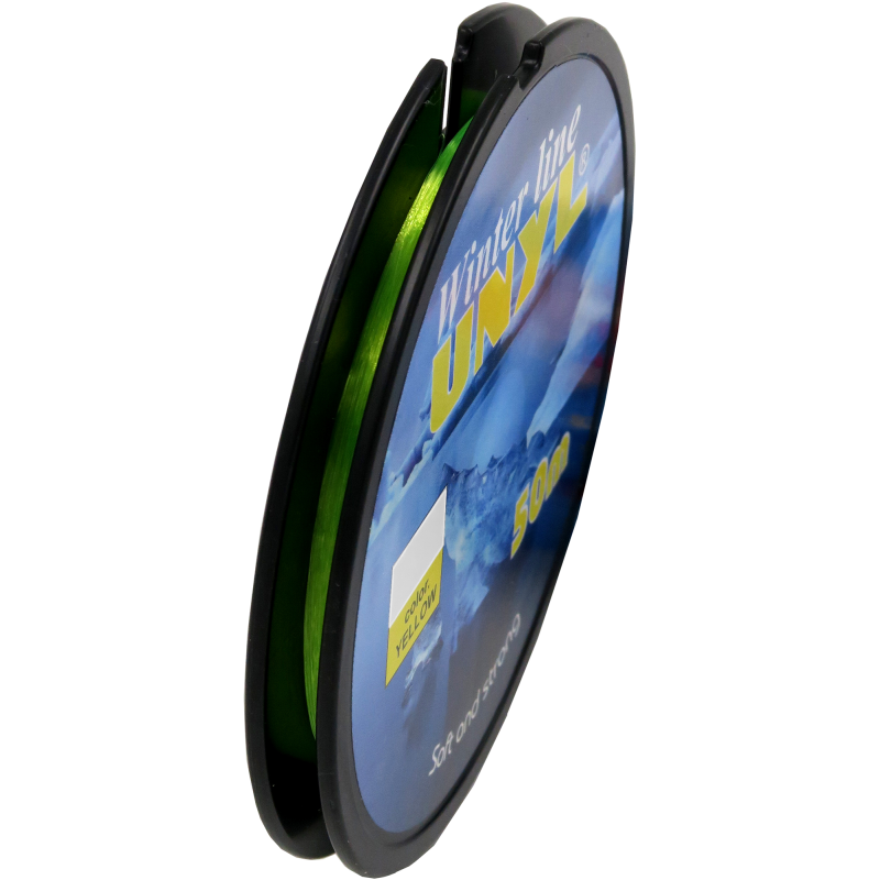 Pilkkisiima Unyl Winter Line 50 m, keltainen