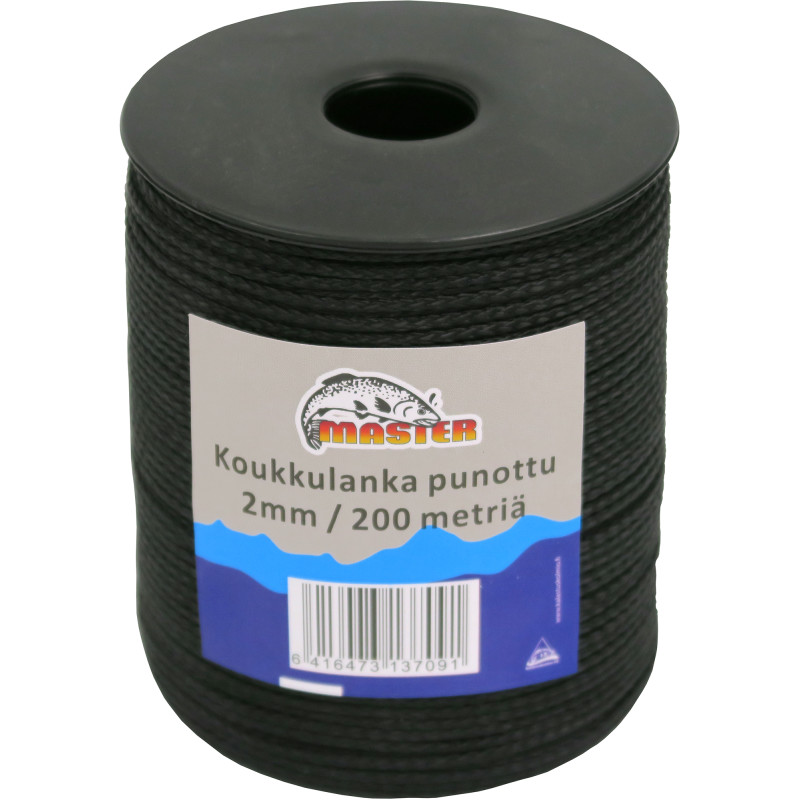 Koukkulanka Master 2 mm / 200 m punottu