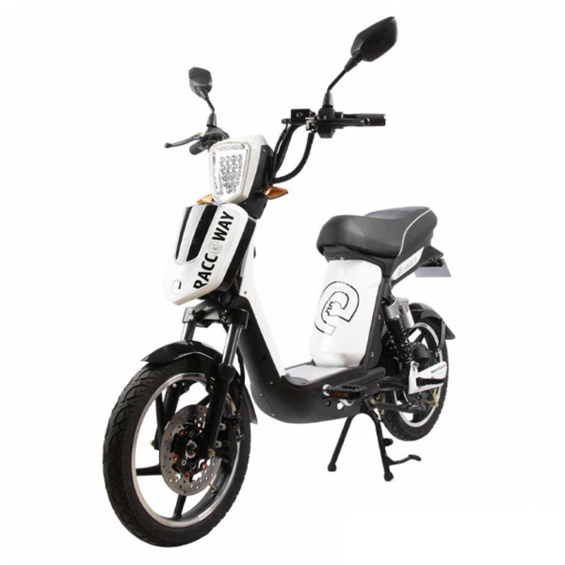 Sähköskootteri Racceway E-Babeta, valkonen