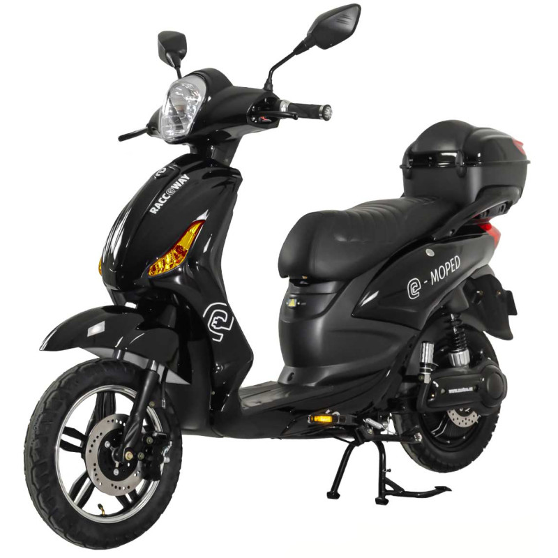 Sähköskootteri Racceway E-Moped, musta