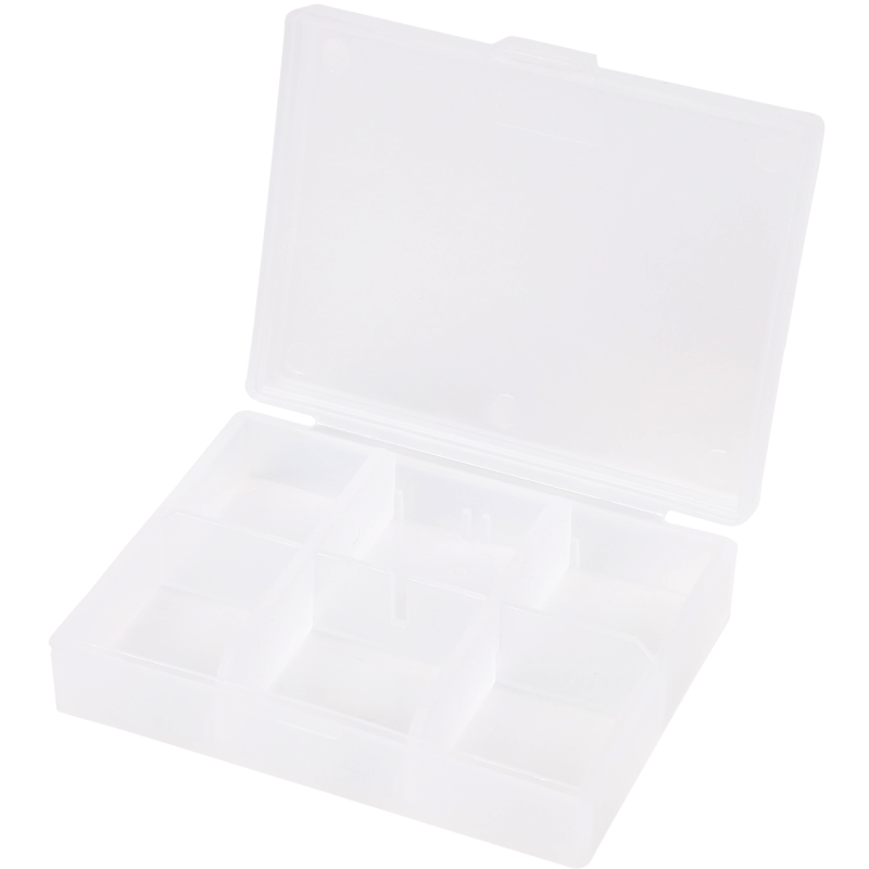 Säilytysrasia Miny 6-osainen läpinäkyvä