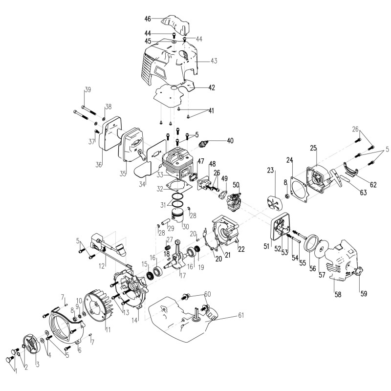 Varaosa 320900071 Bearing,needle BCI52UF 1 kpl