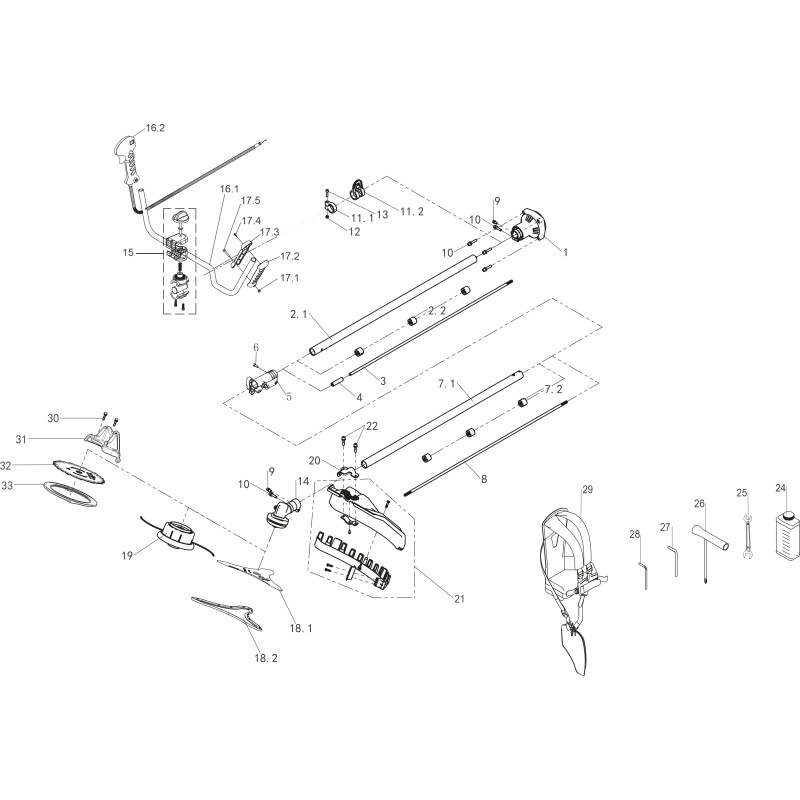 Varaosa 331000254 3-teeth blade BCI52UF 1 kpl
