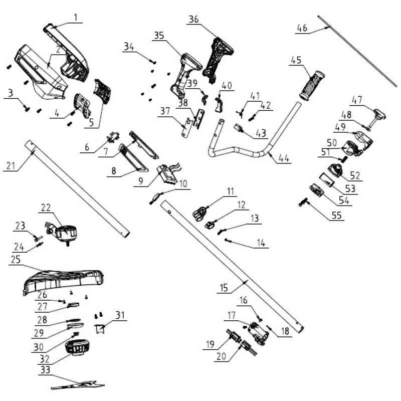 Varaosa 230400356A right housing LTC40-4 1 kpl