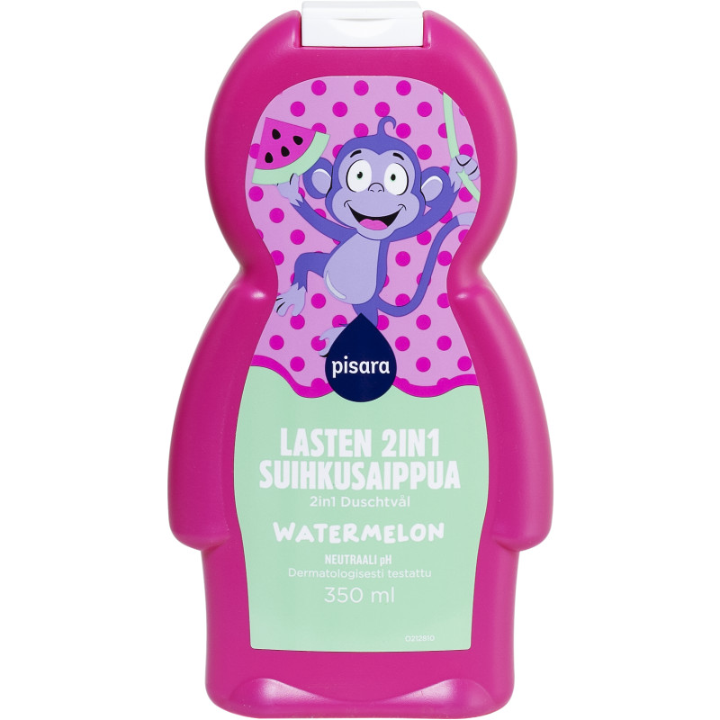 Suihkusaippua Pisara 350 ml 2in1 Watermelon