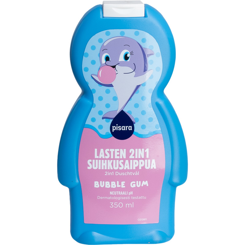 Suihkusaippua Pisara 350 ml 2in1 Bubble gum