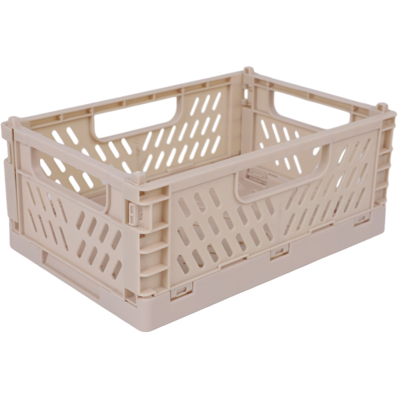 Taitettava kori Miny S 22 x 14,7 x 9,2 cm, beige