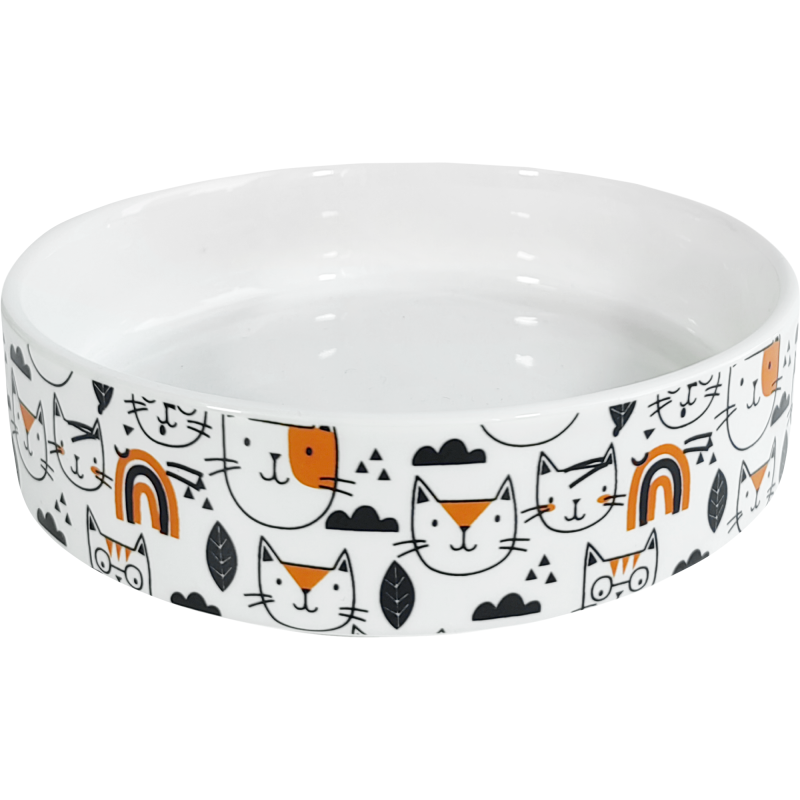 Keraaminen kulho Real Cat 250 ml Cartoon