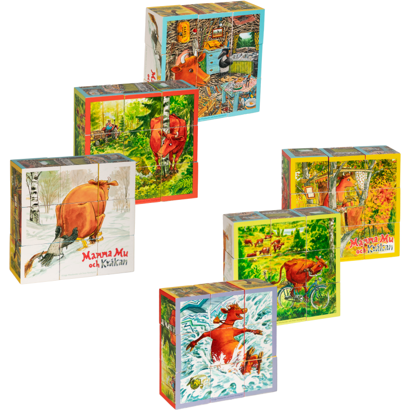 Kuutiopalapeli Peliko Mimmi lehmä