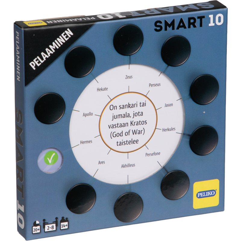 Kysymyskortit Smart10 Pelaaminen
