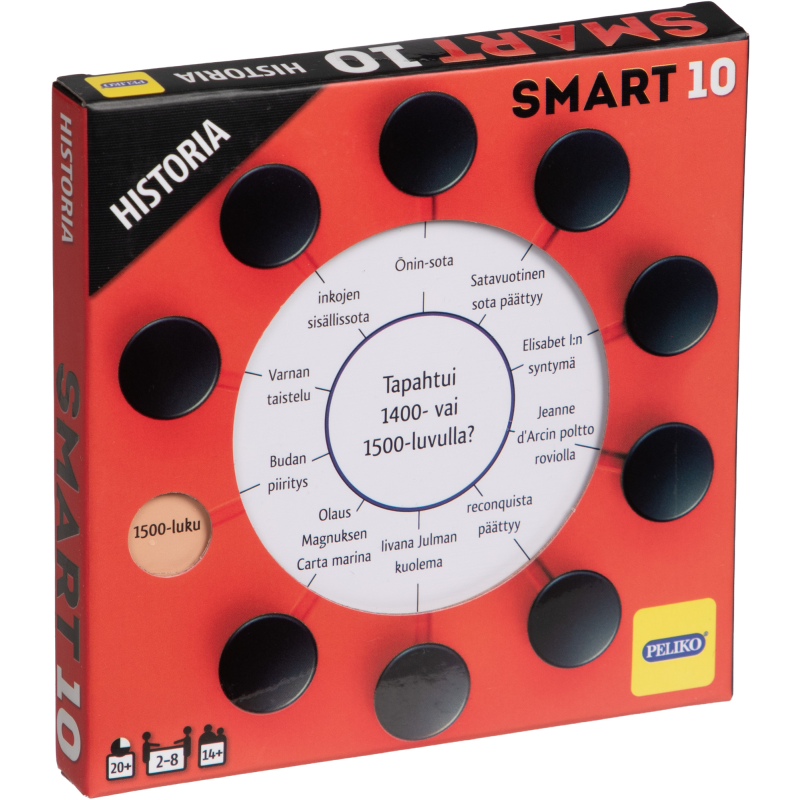 Kysymyskortit Smart10 Historia