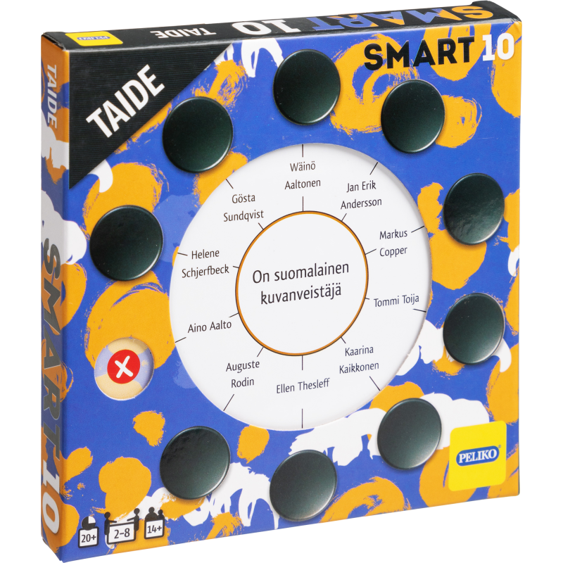 Kysymyskortit Smart10 Taide