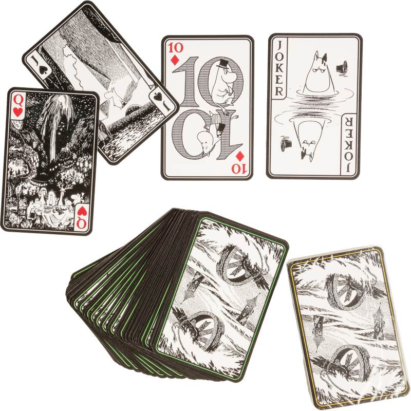 Pelikortit Peliko 2 kpl Muumi Novels