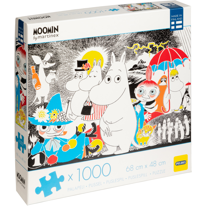 Palapeli Peliko 1000 palaa Muumi Comic Book Cover 1