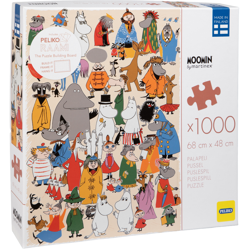 Palapeli Peliko 1000 palaa Muumi luokkakuva
