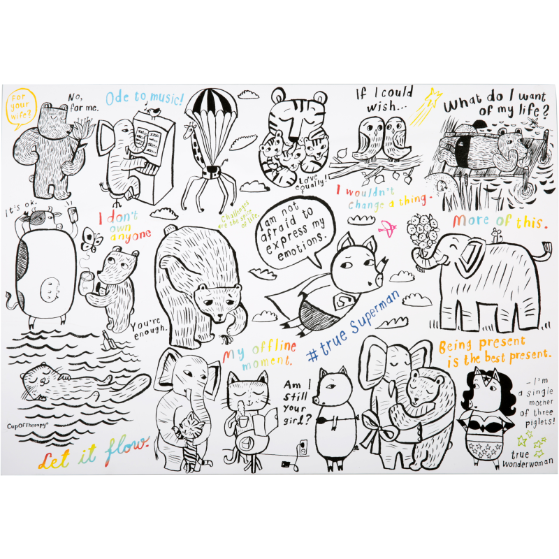 Palapeli Peliko 500 palaa Cup of Therapy