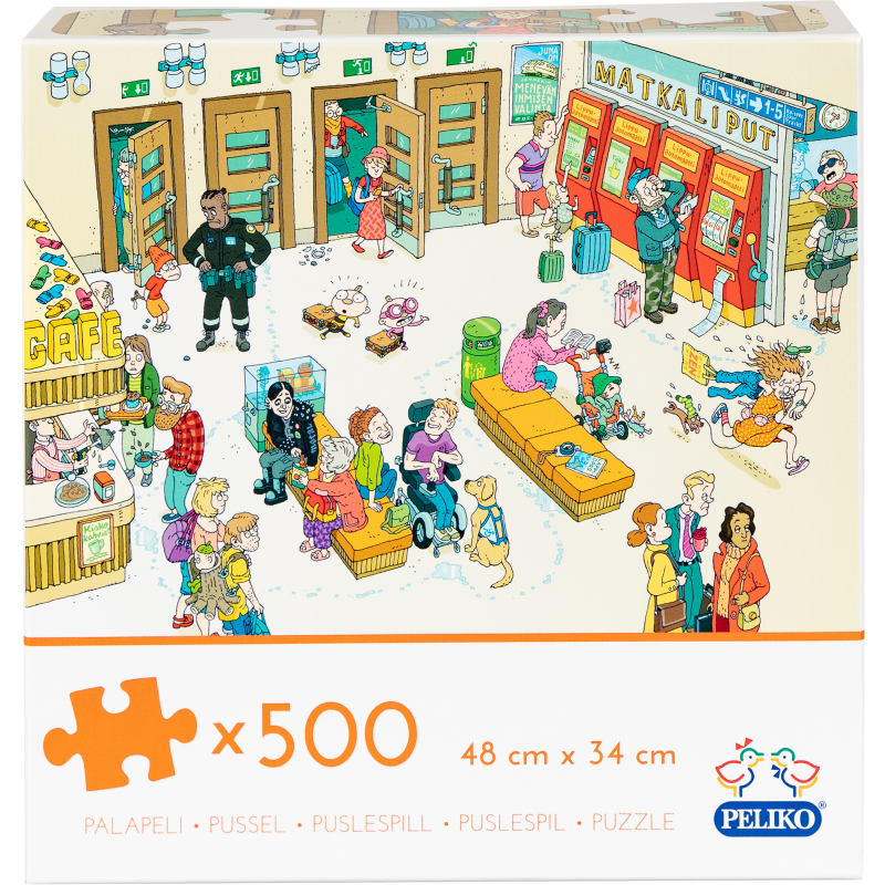 Palapeli Peliko 500 palaa Tatu ja Patu