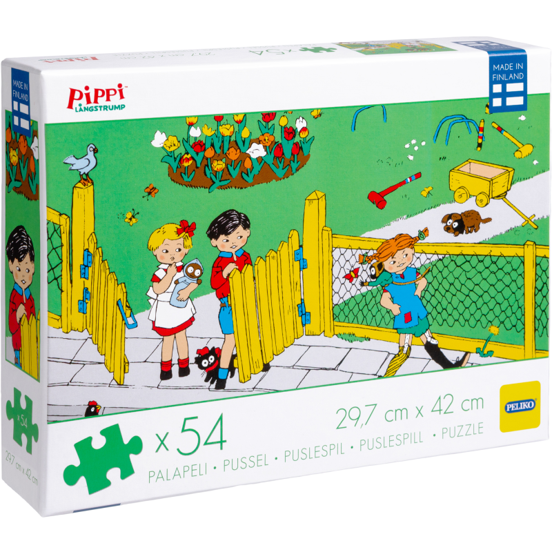 Palapeli Peliko 54 palaa Peppi kroketti