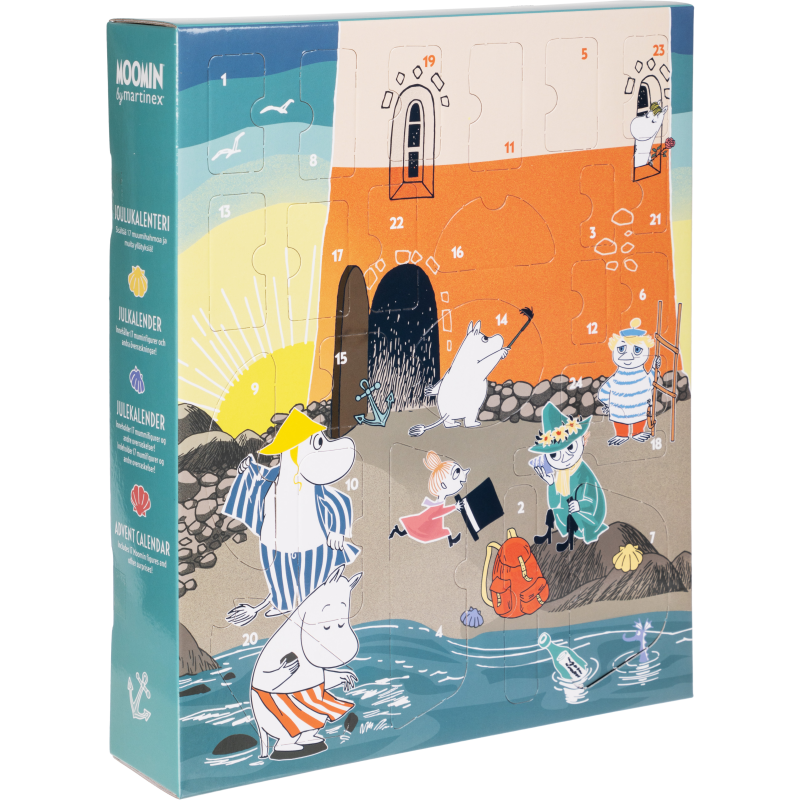 Lelujoulukalenteri Muumi