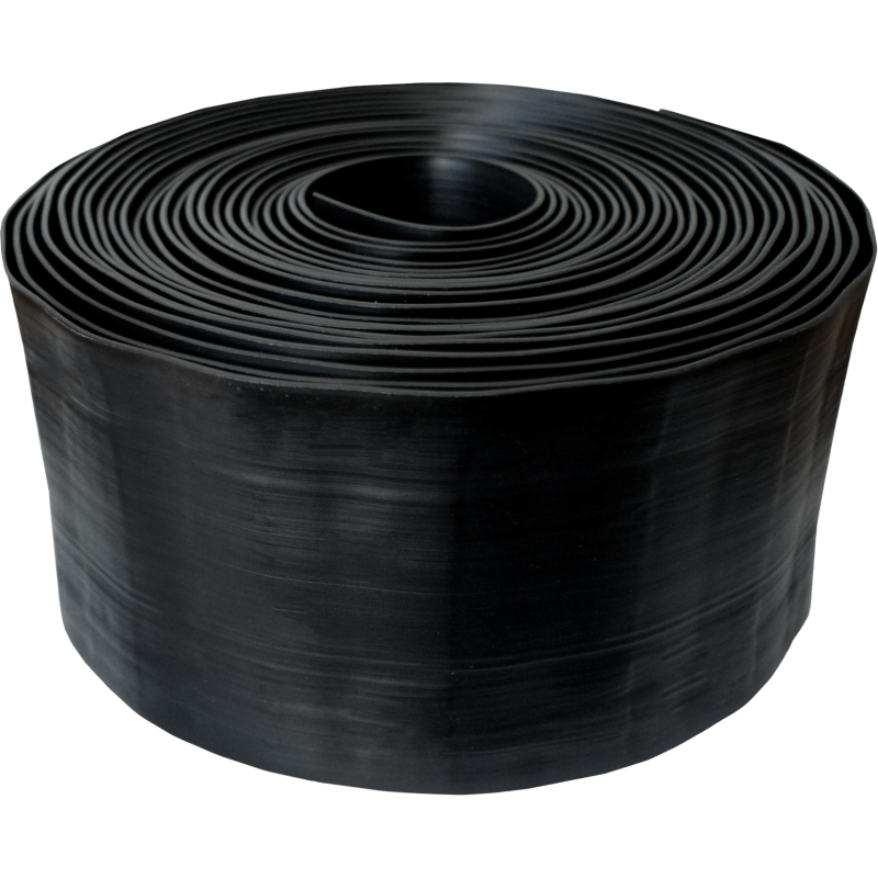 Nurmireunanauha 9 cm x 9 jm, musta, suora