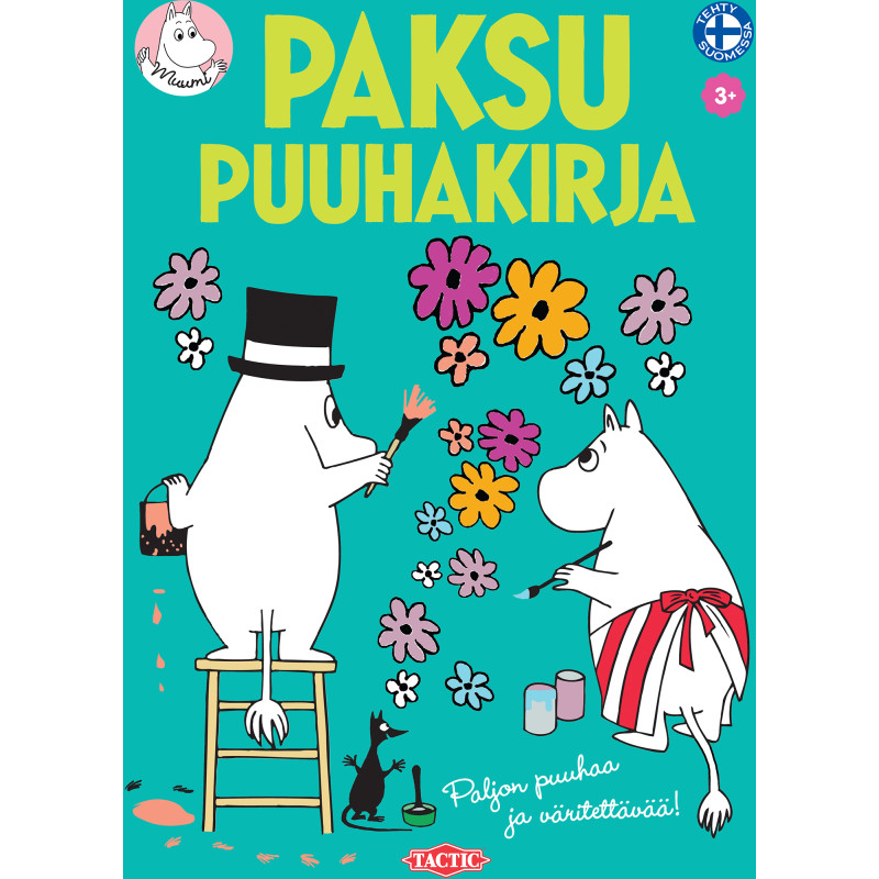 Paksu puuhakirja Tactic Muumi