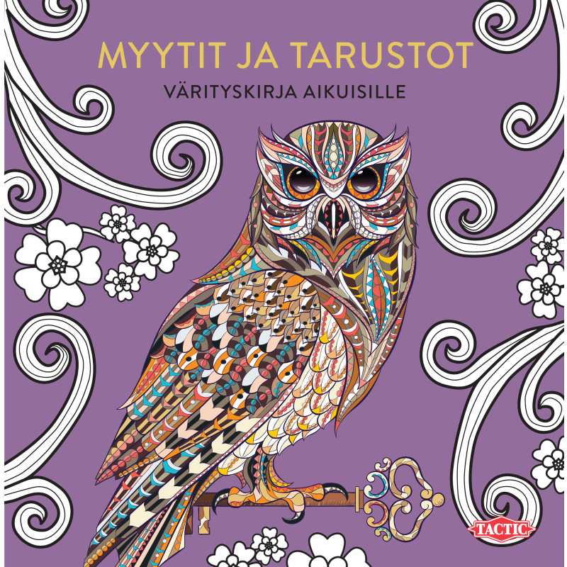 Värityskirja Tactic Myytit ja tarustot aikuiset