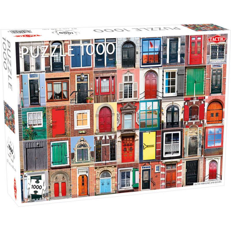 Palapeli Tactic 1000 palaa Dutch Windows and Doors
