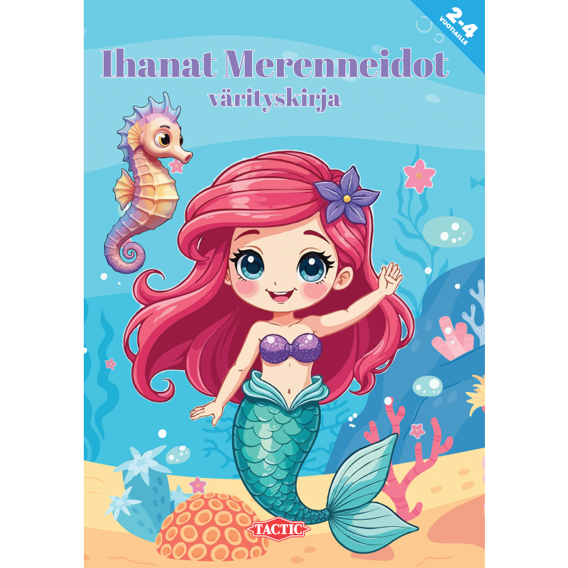Värityskirja Tactic Ihanat merenneidot