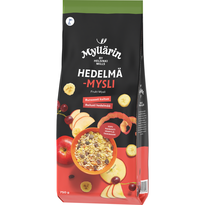 Hedelmämysli Myllärin 750 g