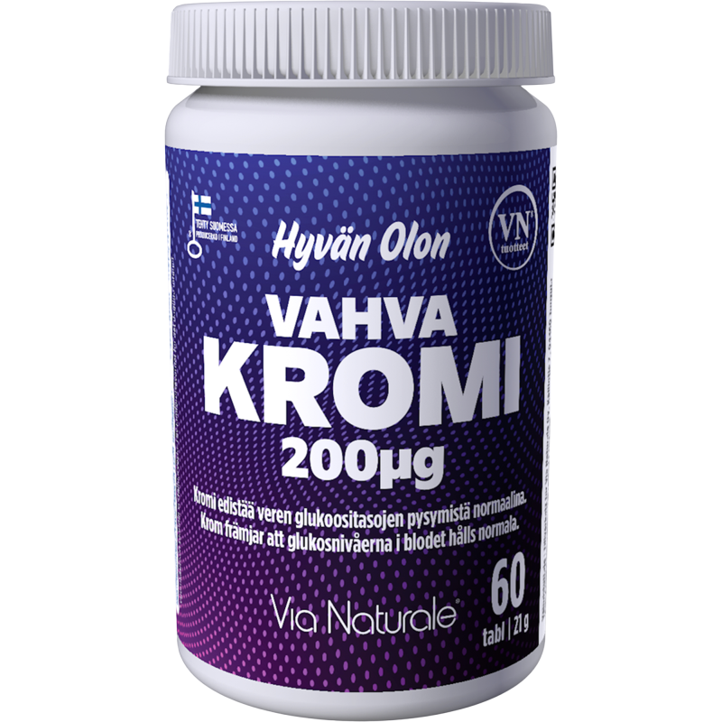Vahva Kromi Via Naturale 60 kpl