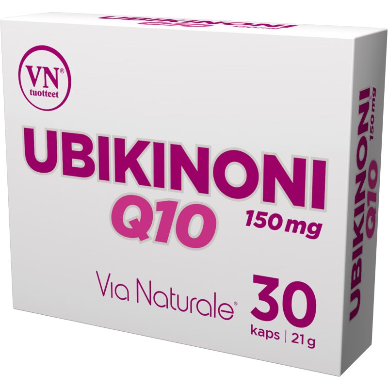 Ubikinoni Q10 Via Naturale 30 kpl 150 mg