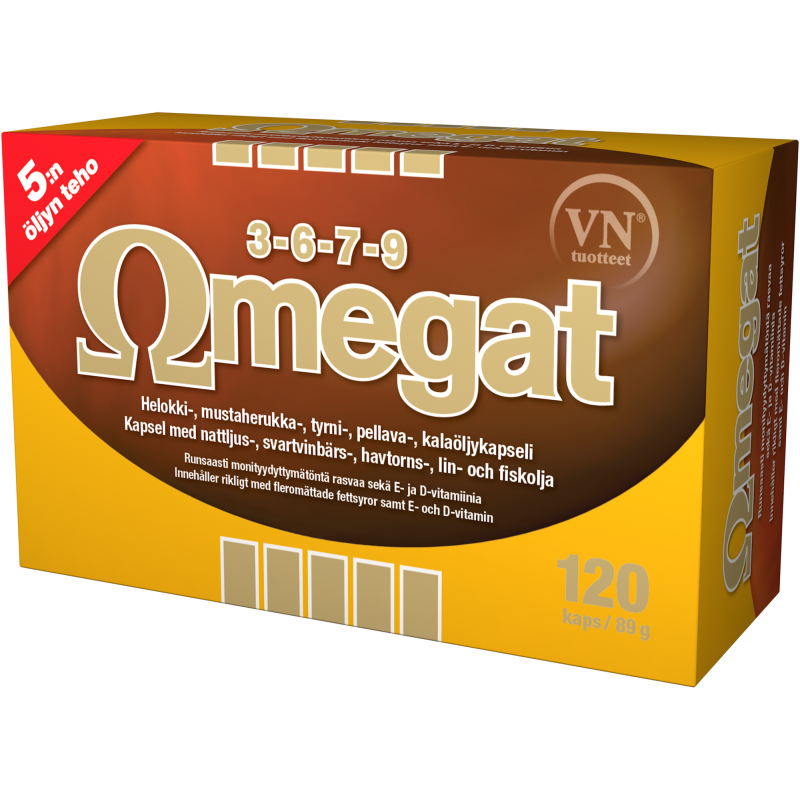 Omegat 3-6-7-9 Via Naturale 120 kpl