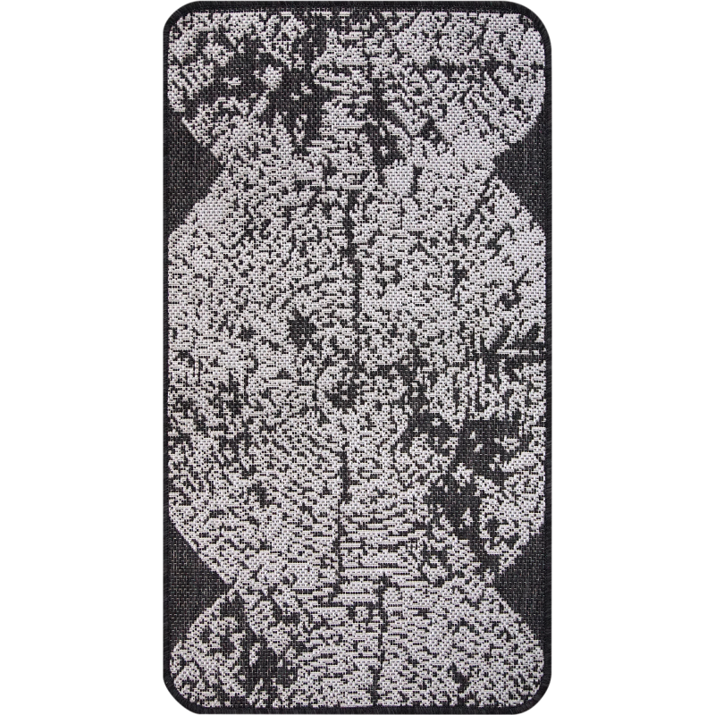 Käytävämatto Jysmä 75 x 250 cm Sisalo Halko tummanharmaa