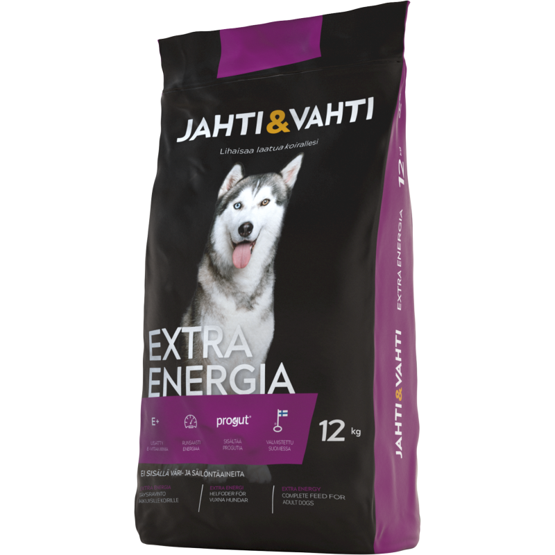 Koiranruoka Jahti&Vahti 12 kg Extra Energia