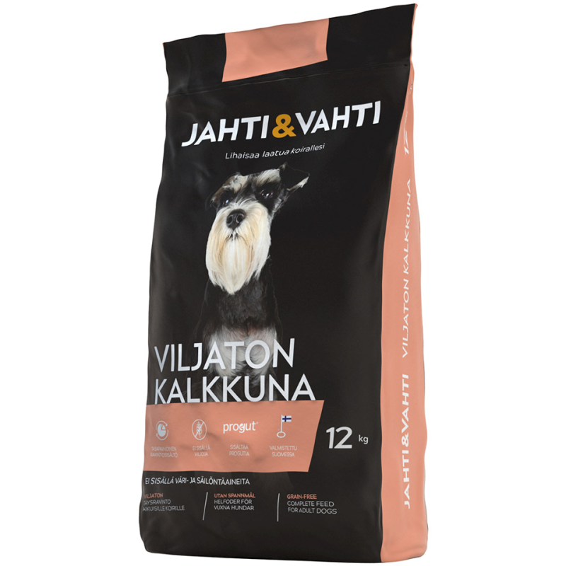 Koiranruoka Jahti&Vahti 12 kg viljaton kalkkuna