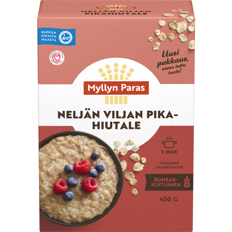 Neljän Viljan Pikahiutale Myllyn Paras 450 g
