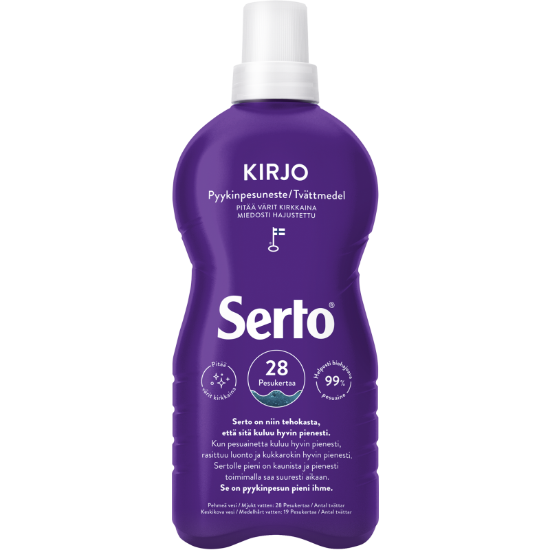 Pyykinpesunestetiiviste Serto 750 ml Kirjo