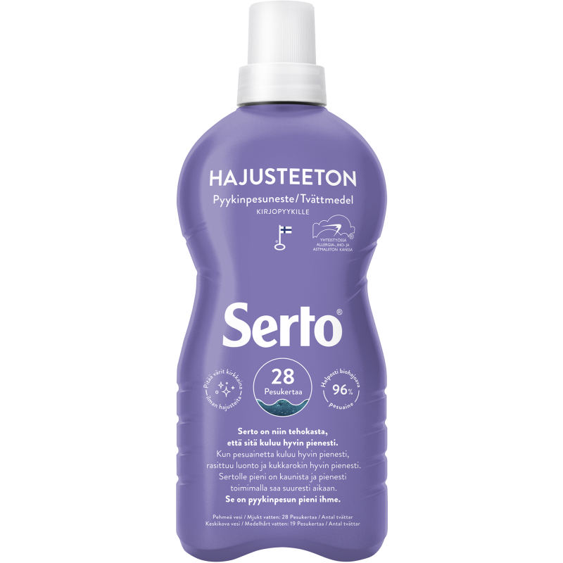 Pyykinpesunestetiiviste Serto 750 ml Hajusteeton