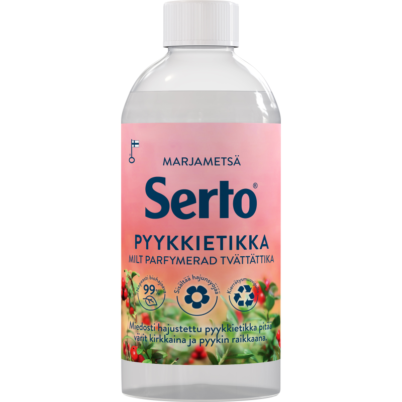 Pyykkietikka Serto 475 ml marjametsä