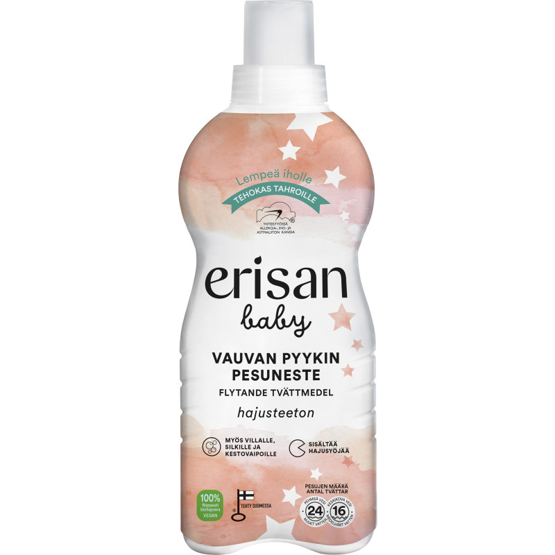 Pyykinpesuneste Erisan 850 ml Baby