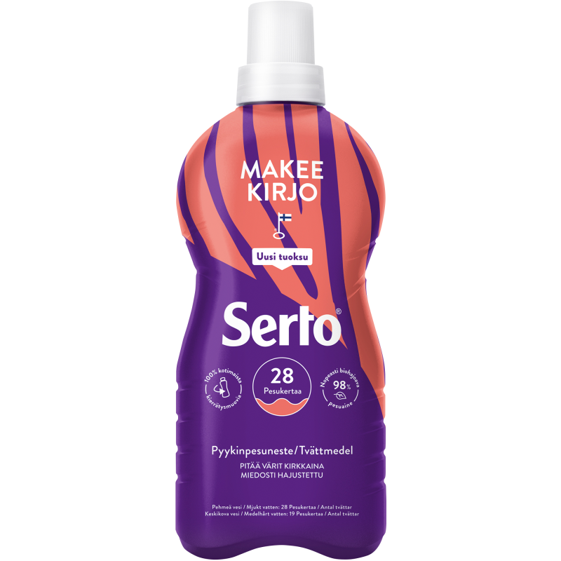 Pyykinpesunestetiiviste Serto 750 ml Kirjo Makee