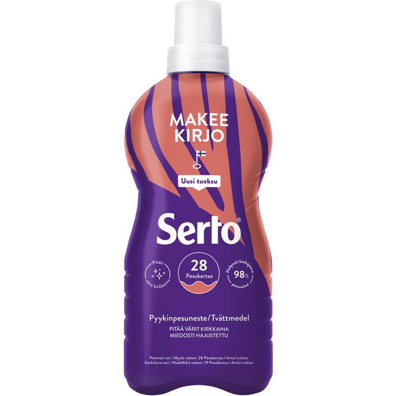 Pyykinpesunestetiiviste Serto 750 ml Kirjo Makee