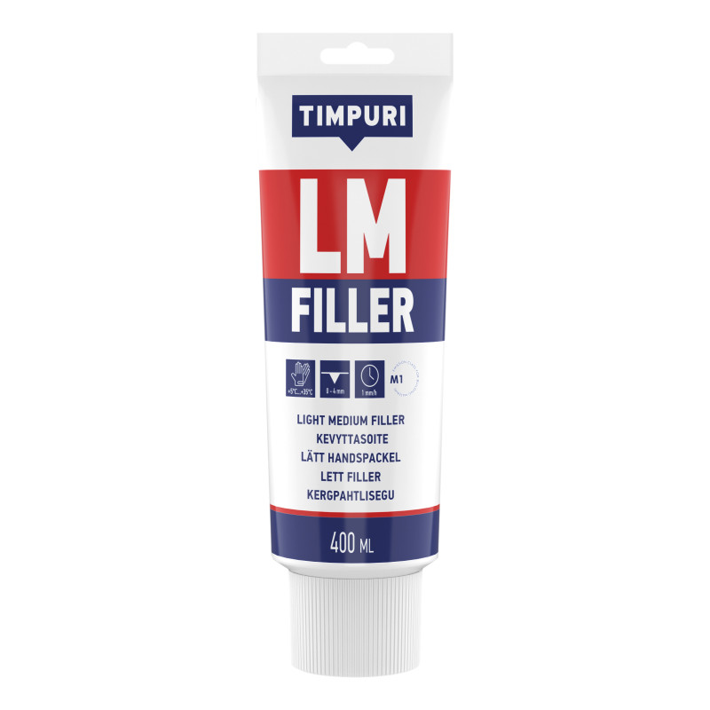 Kevyttasoite LM Filler, 400 ml