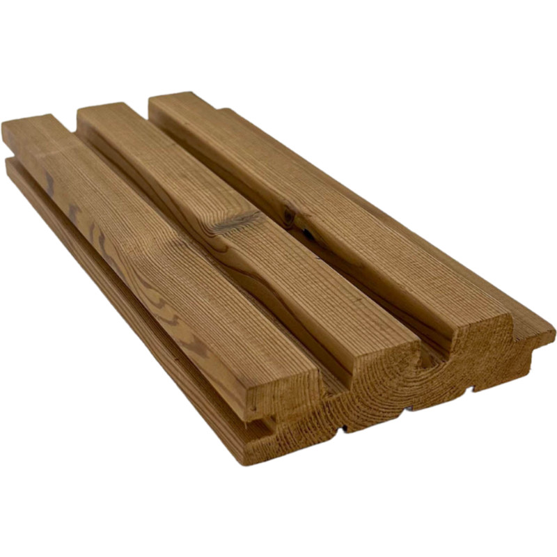 Rima-3 Lämpöpuupaneeli 28x120x4200, Mänty, Lämpökäsitelty