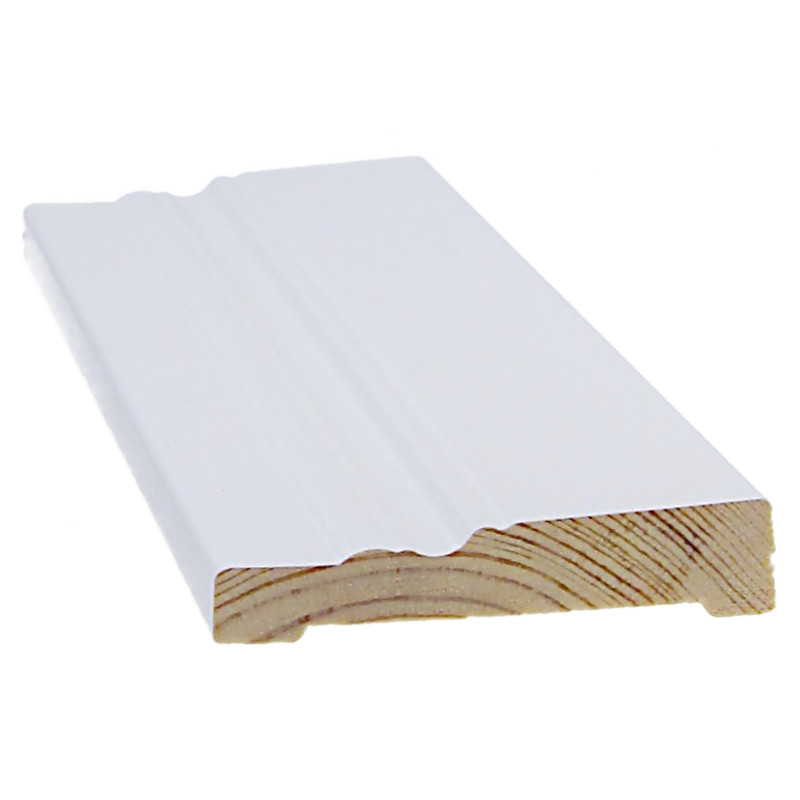 Peitelista Cent 14 x 68 x 2200 mm 5 kpl koriste valkoinen