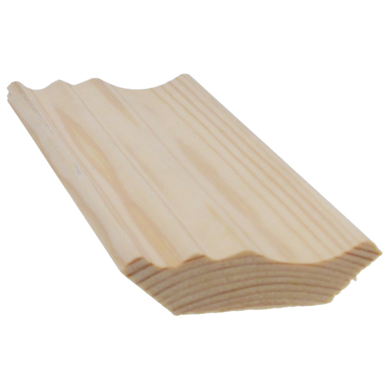 Kattolista Cent 16 x 63 x 3300 mm 5 kpl antiikki käsittelemätön