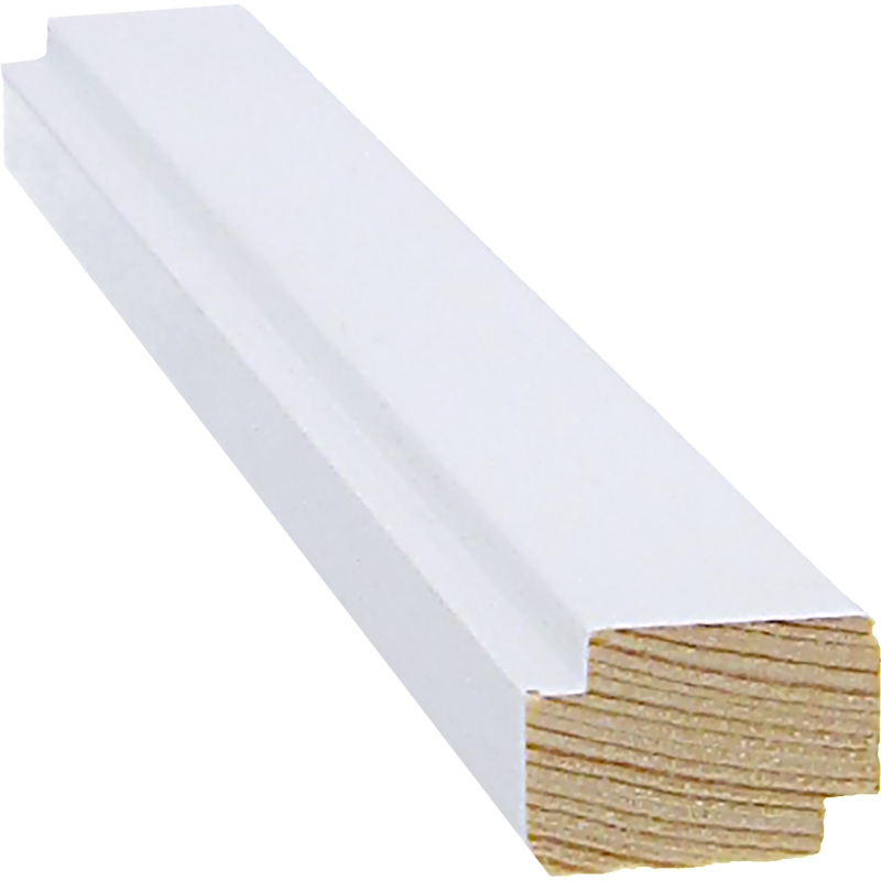 Varjolista Cent 16 x 24 x 3300 mm 5 kpl valkoinen