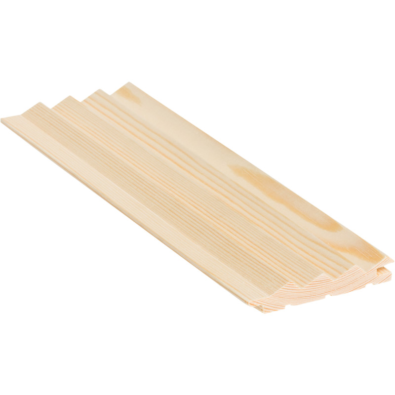 Dyyni-paneeli Cent 15x90x2380, Mänty, Käsittelemätön, Päätypontattu