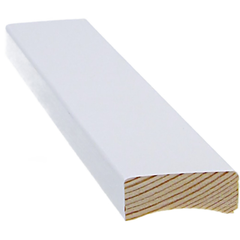 Peitelista Cent 12x32x3300 Valkoinen 10 kpl